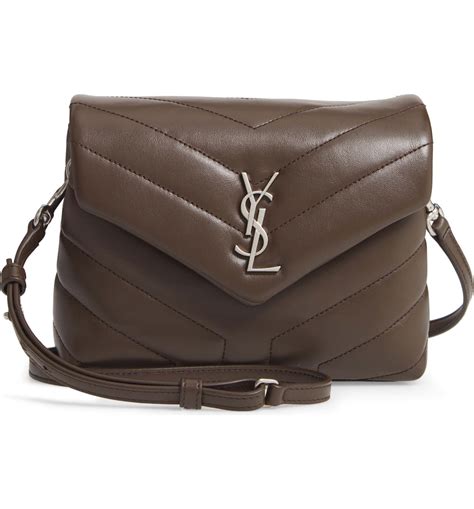 ysl toy loulou calfskin leather crossbody bag|loulou puffer leather crossbody bag.